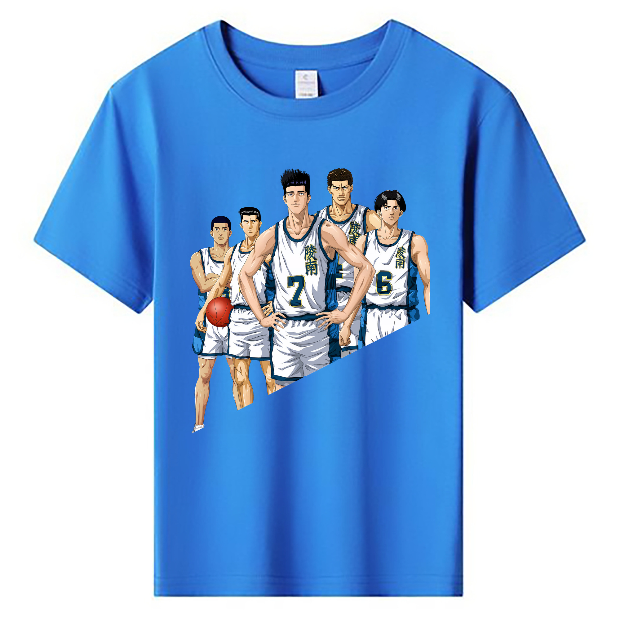 （画像用） SLAM DUNK／スラムダンク 綿100％キッズTシャツ（フロントプリント）